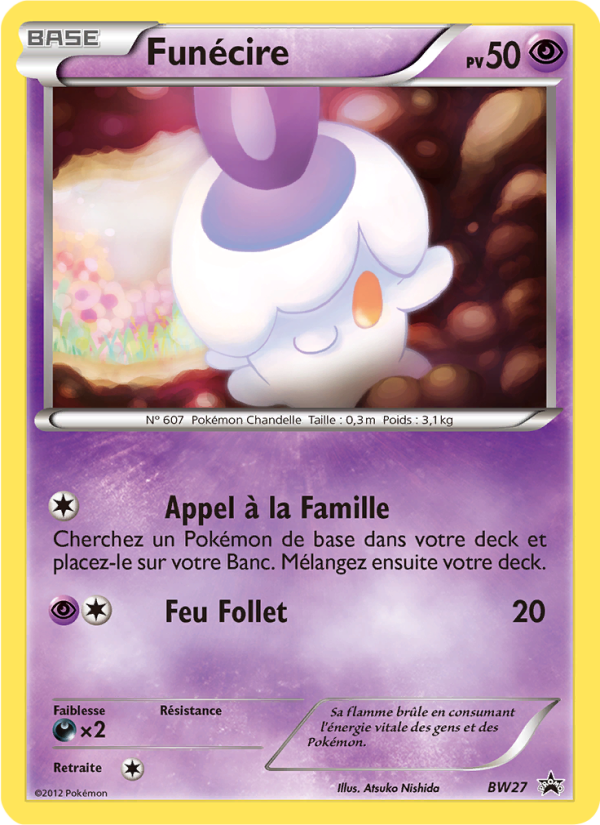 Funécire BW27 — Black & White Promos (French Pokémon TCG card)