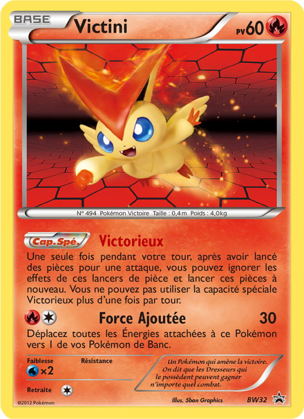 Victini BW32 — Black & White Promos (French Pokémon TCG card)