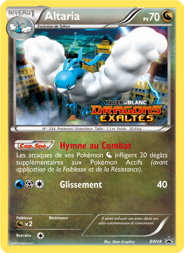 Altaria BW48 — Black & White Promos (French Pokémon TCG card)