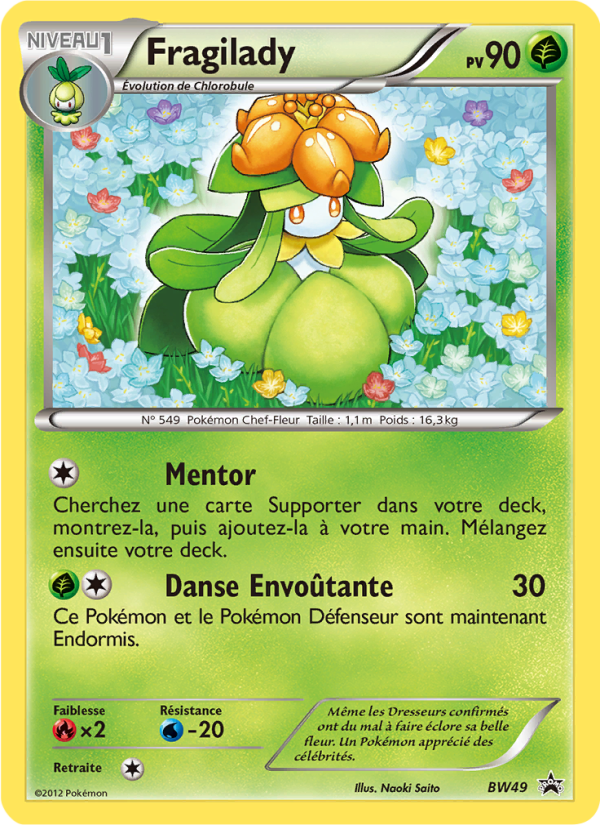 Fragilady BW49 — Black & White Promos (French Pokémon TCG card)