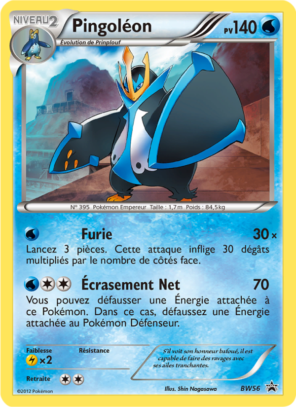Pingoléon BW56 — Black & White Promos (French Pokémon TCG card)