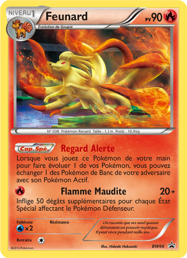 Feunard BW66 — Black & White Promos (French Pokémon TCG card)