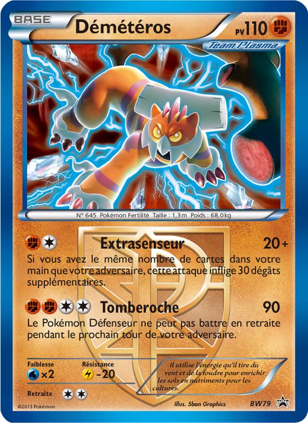 Démétéros BW79 — Black & White Promos (French Pokémon TCG card)