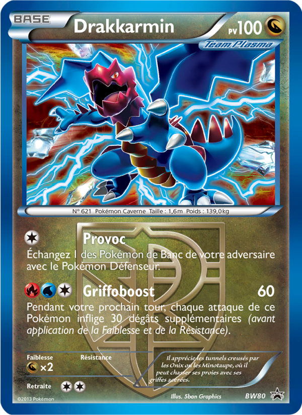 Drakkarmin BW80 — Black & White Promos (French Pokémon TCG card)