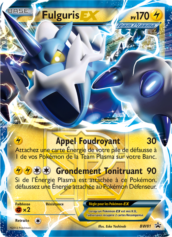 Fulguris ex BW81 — Black & White Promos (French Pokémon TCG card)