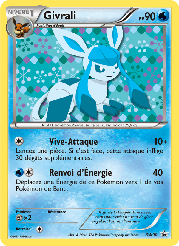 Givrali BW90 — Black & White Promos (French Pokémon TCG card)
