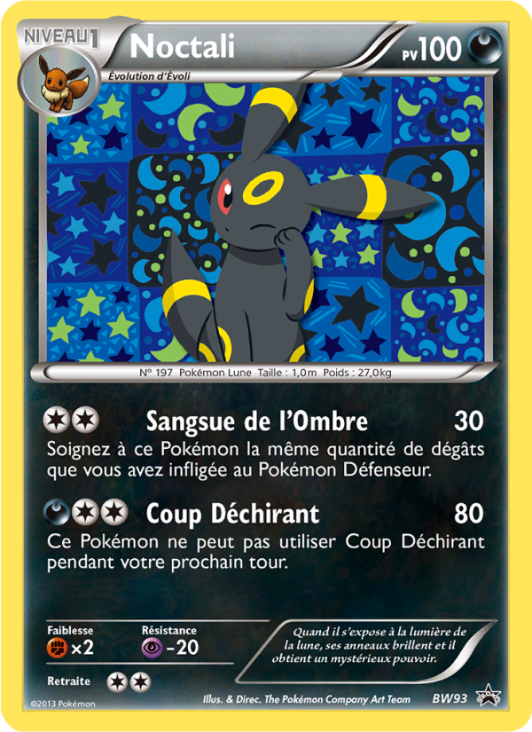 Noctali BW93 — Black & White Promos (French Pokémon TCG card)