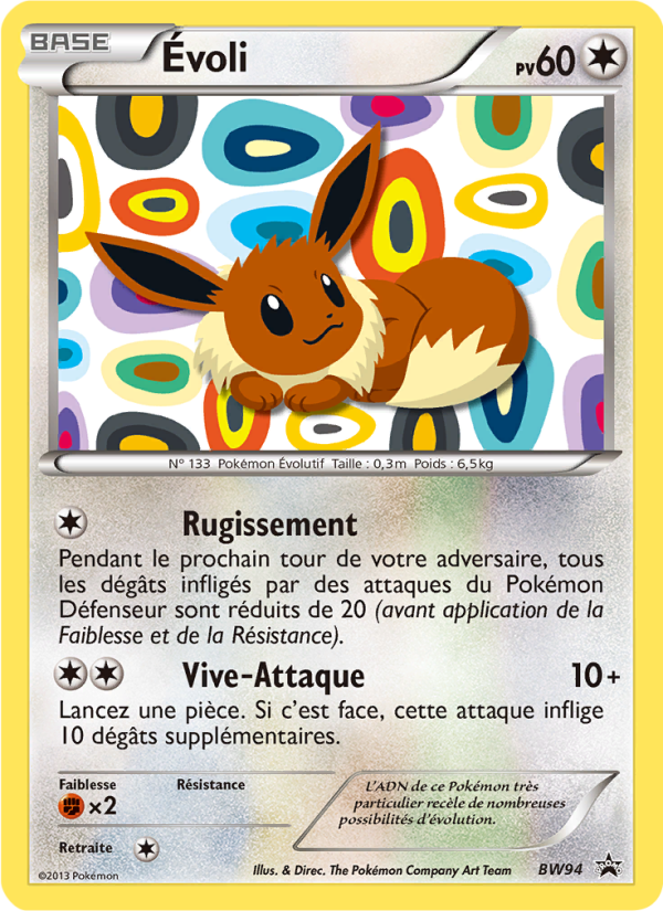 Évoli BW94 — Black & White Promos (French Pokémon TCG card)