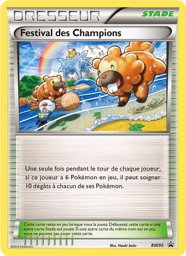 Festival des Champions BW95 — Black & White Promos (French Pokémon TCG card)