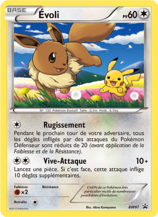 Évoli BW97 — Black & White Promos (French Pokémon TCG card)