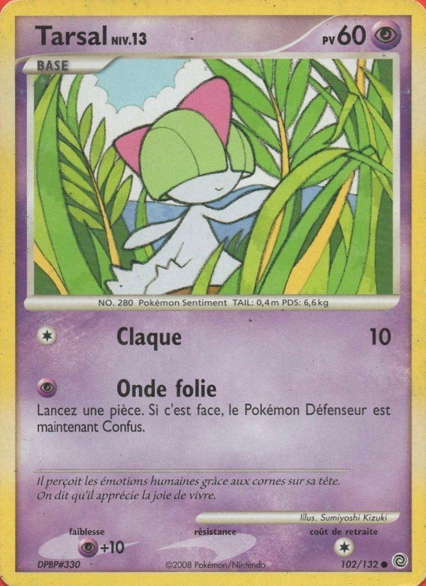 Tarsal 102 — Secret Wonders (French Pokémon TCG card)