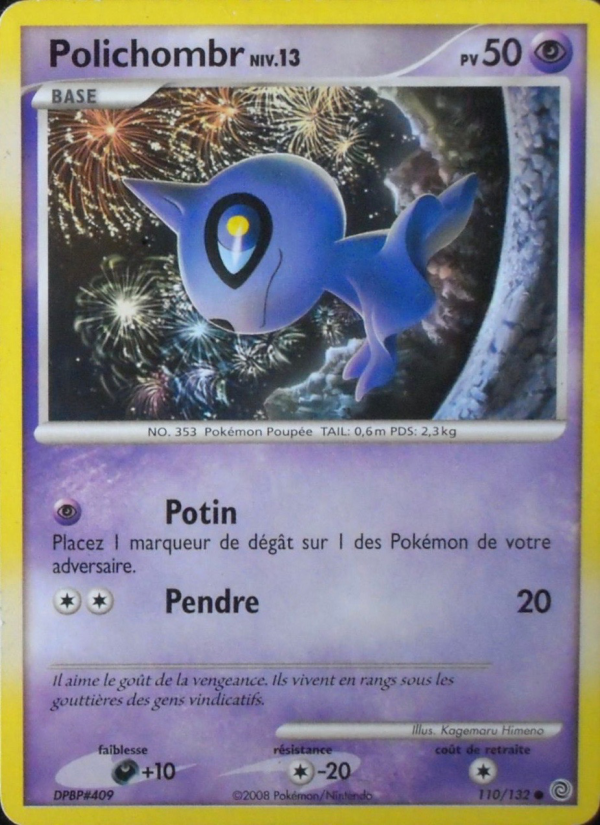 Polichombr 110 — Secret Wonders (French Pokémon TCG card)
