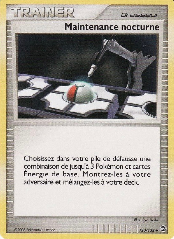 Maintenance nocturne 120 — Secret Wonders (French Pokémon TCG card)