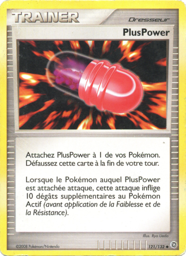 PlusPower 121 — Secret Wonders (French Pokémon TCG card)