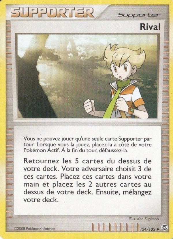 Rival 124 — Secret Wonders (French Pokémon TCG card)