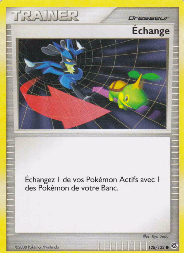 Échange 128 — Secret Wonders (French Pokémon TCG card)
