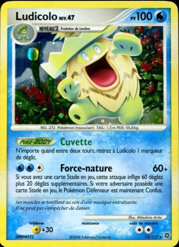 Ludicolo 13 — Secret Wonders (French Pokémon TCG card)