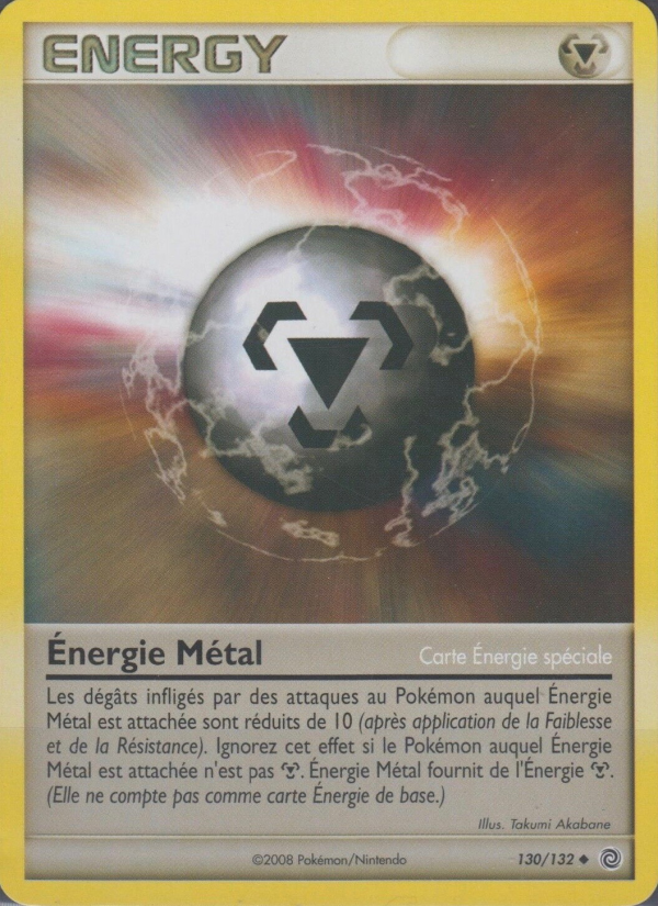 Énergie Métal 130 — Secret Wonders (French Pokémon TCG card)