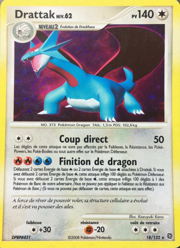 Drattak 18 — Secret Wonders (French Pokémon TCG card)