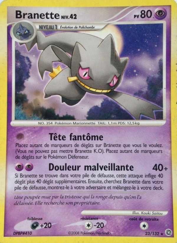 Branette 23 — Secret Wonders (French Pokémon TCG card)