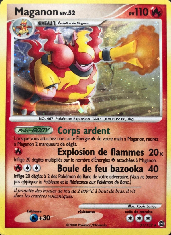 Maganon 31 — Secret Wonders (French Pokémon TCG card)