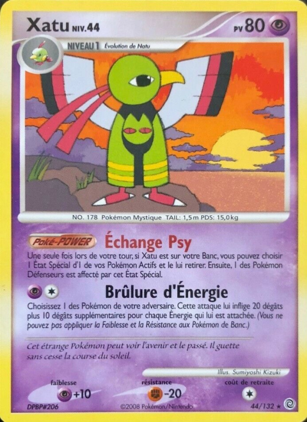 Xatu 44 — Secret Wonders (French Pokémon TCG card)