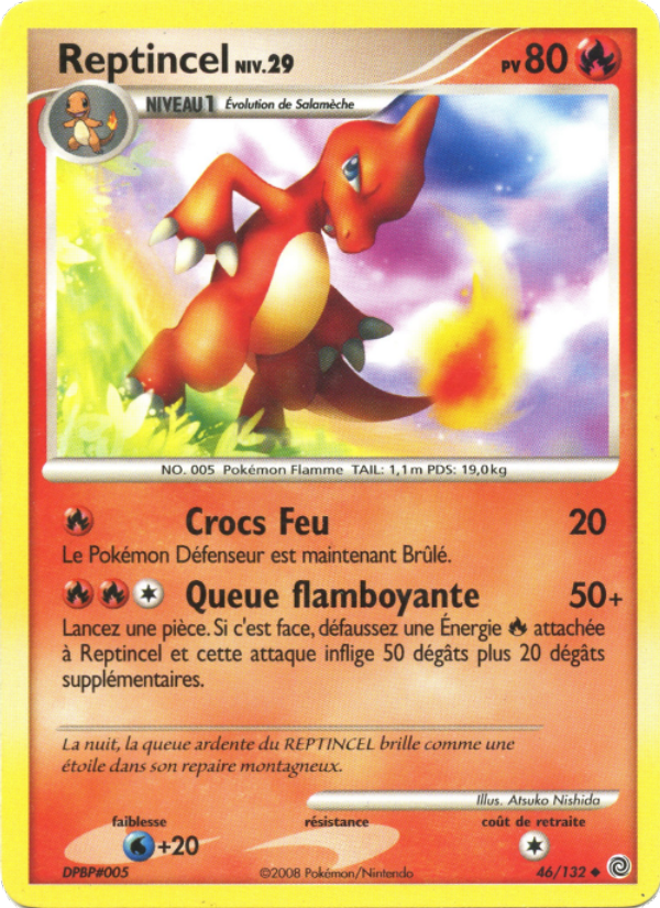 Reptincel 46 — Secret Wonders (French Pokémon TCG card)