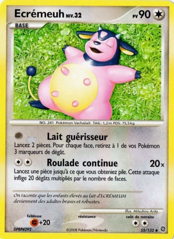 Écrémeuh 55 — Secret Wonders (French Pokémon TCG card)
