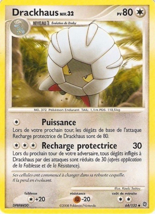 Drackhaus 64 — Secret Wonders (French Pokémon TCG card)