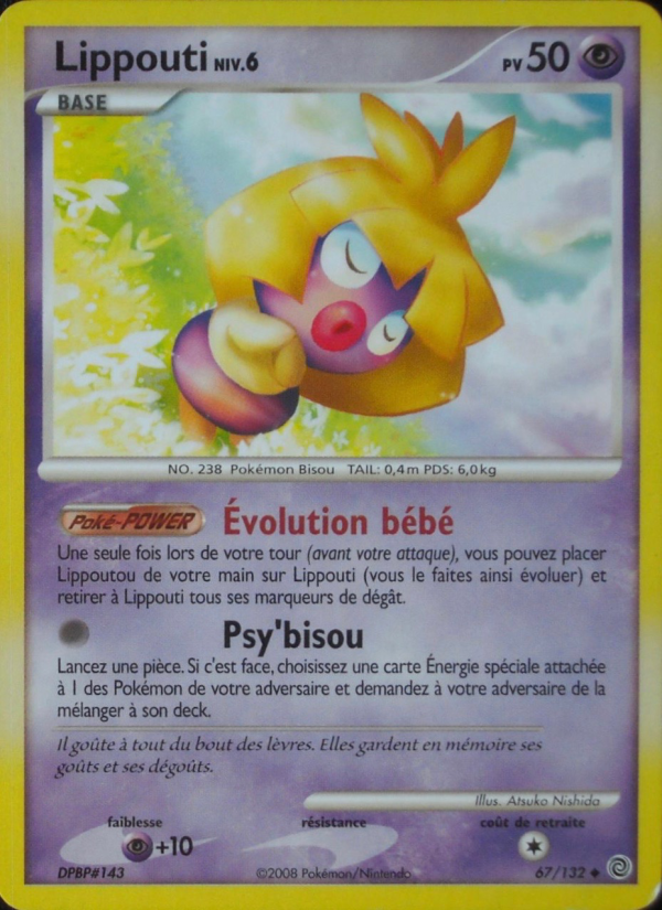 Lippouti 67 — Secret Wonders (French Pokémon TCG card)