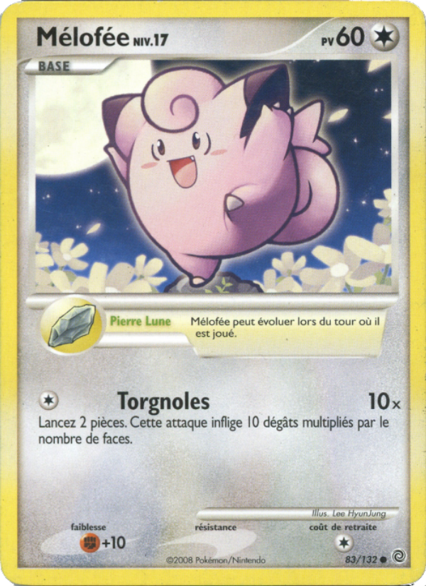 Mélofée 83 — Secret Wonders (French Pokémon TCG card)