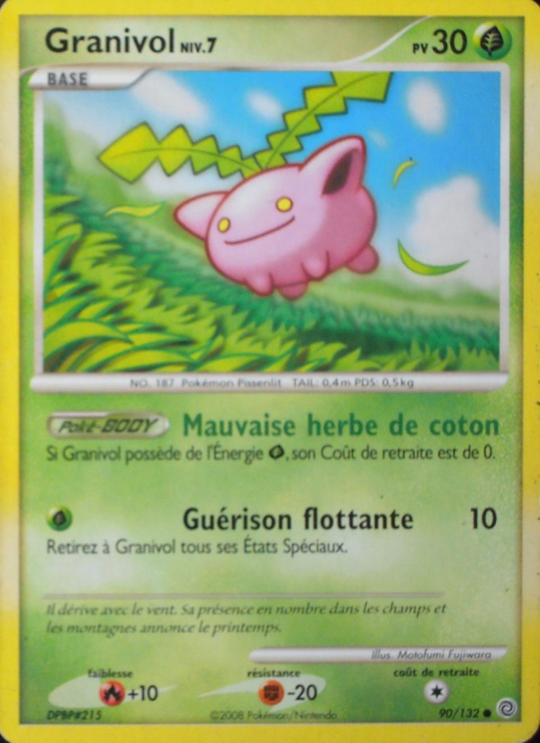 Granivol 90 — Secret Wonders (French Pokémon TCG card)
