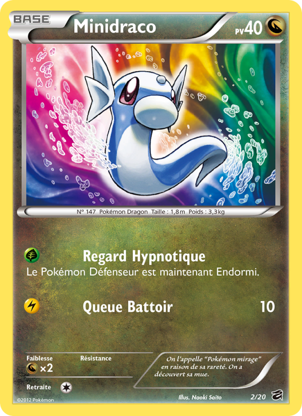 Minidraco 2 — Tesoro de Dragones (French Pokémon TCG card)