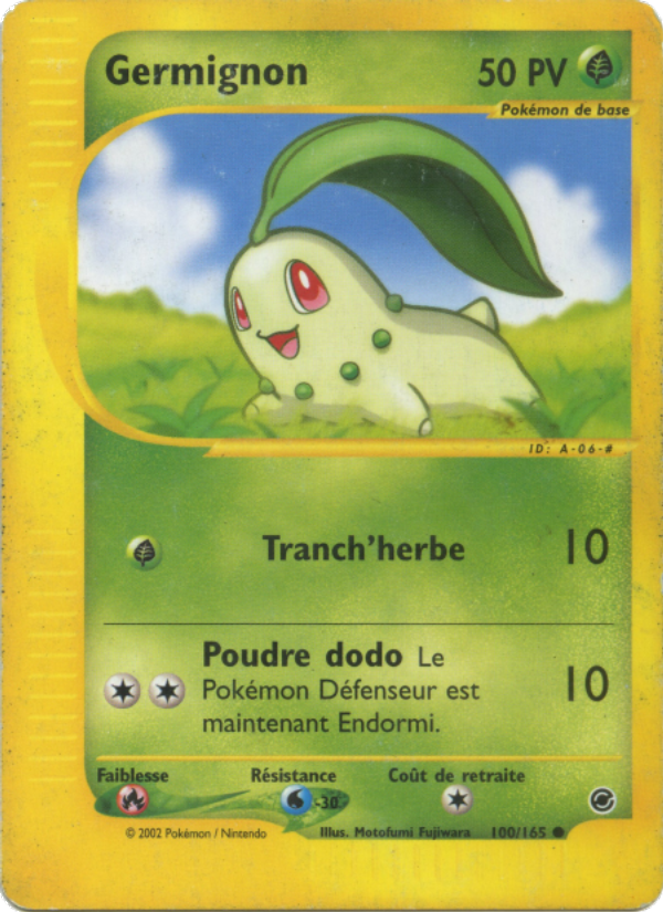 Germignon 100 — Expedition Base Set (French Pokémon TCG card)