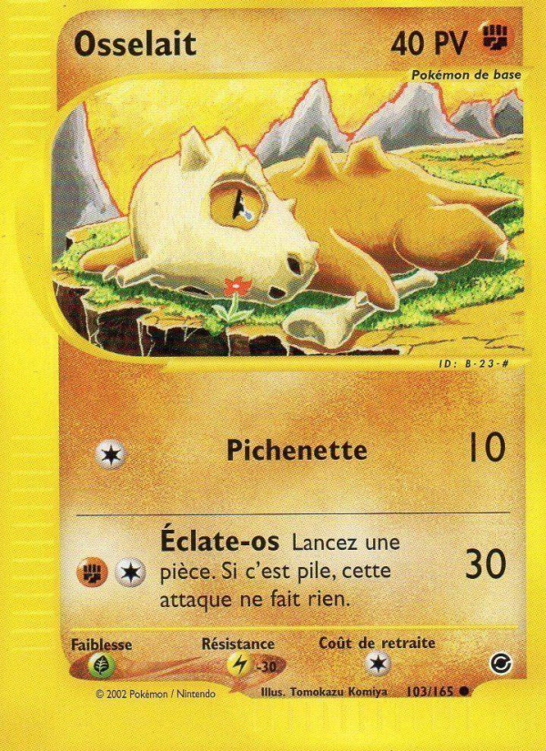 Osselait 103 — Expedition Base Set (French Pokémon TCG card)