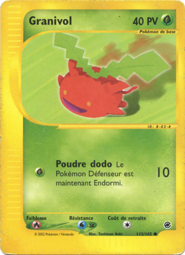 Granivol 112 — Expedition Base Set (French Pokémon TCG card)