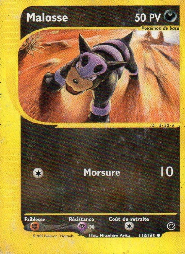 Malosse 113 — Expedition Base Set (French Pokémon TCG card)