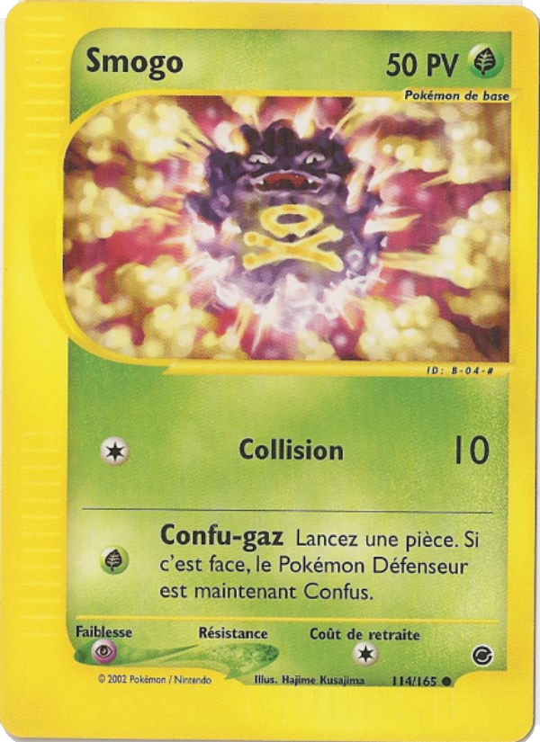 Smogo 114 — Expedition Base Set (French Pokémon TCG card)