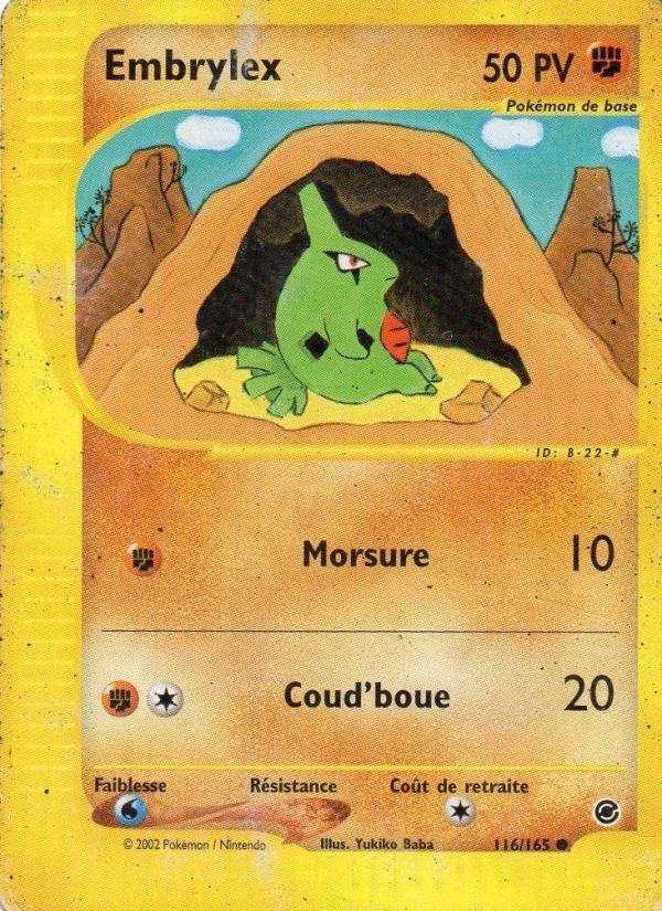 Embrylex 116 — Expedition Base Set (French Pokémon TCG card)