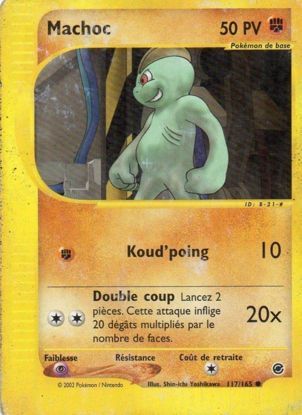 Machoc 117 — Expedition Base Set (French Pokémon TCG card)