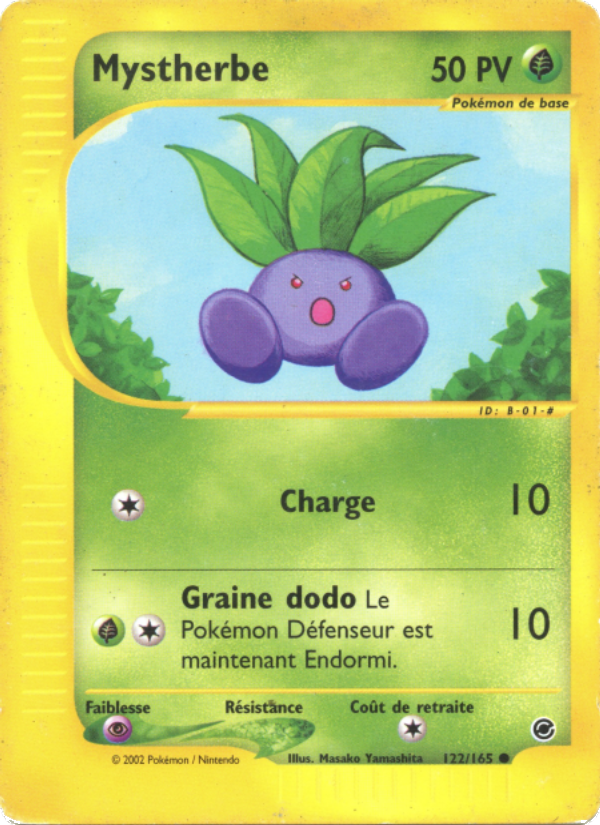 Mystherbe 122 — Expedition Base Set (French Pokémon TCG card)