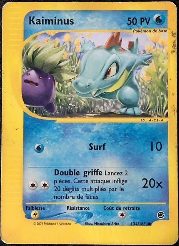 Kaiminus 134 — Expedition Base Set (French Pokémon TCG card)