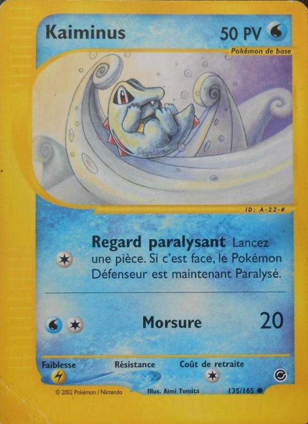 Kaiminus 135 — Expedition Base Set (French Pokémon TCG card)