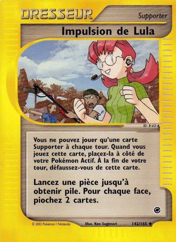 Impulsion de Lula 142 — Expedition Base Set (French Pokémon TCG card)