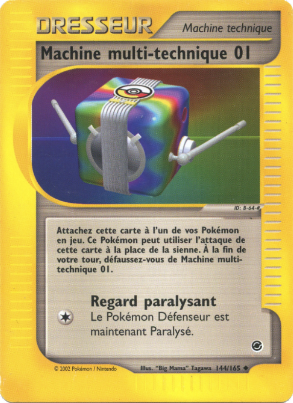 Machine multi-technique 01 144 — Expedition Base Set (French Pokémon TCG card)