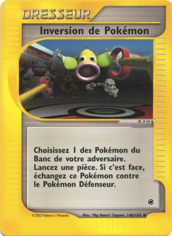 Inversion de Pokémon 146 — Expedition Base Set (French Pokémon TCG card)