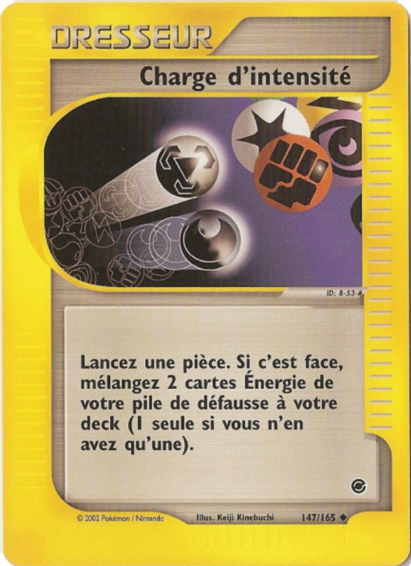 Charge d'intensité 147 — Expedition Base Set (French Pokémon TCG card)