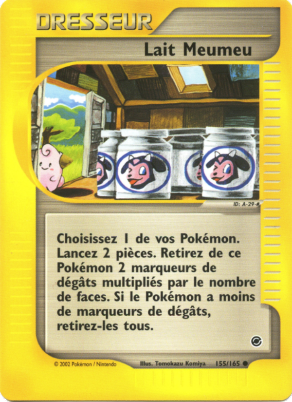 Lait Meumeu 155 — Expedition Base Set (French Pokémon TCG card)