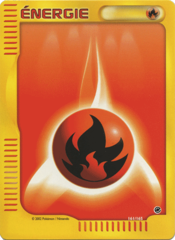 Énergie Feu 161 — Expedition Base Set (French Pokémon TCG card)