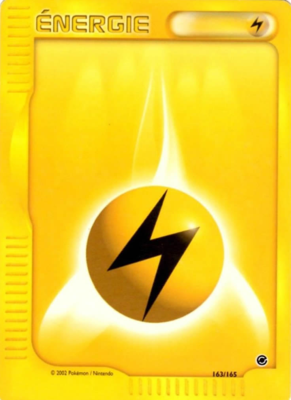 Énergie Électrique 163 — Expedition Base Set (French Pokémon TCG card)